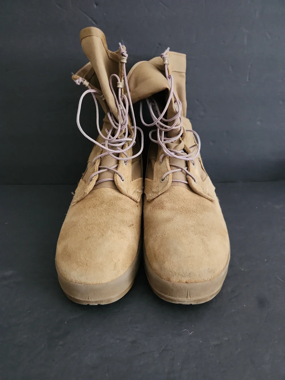 US Military Issued Jungle Combat Boots Size 10.5R Vibram Soles